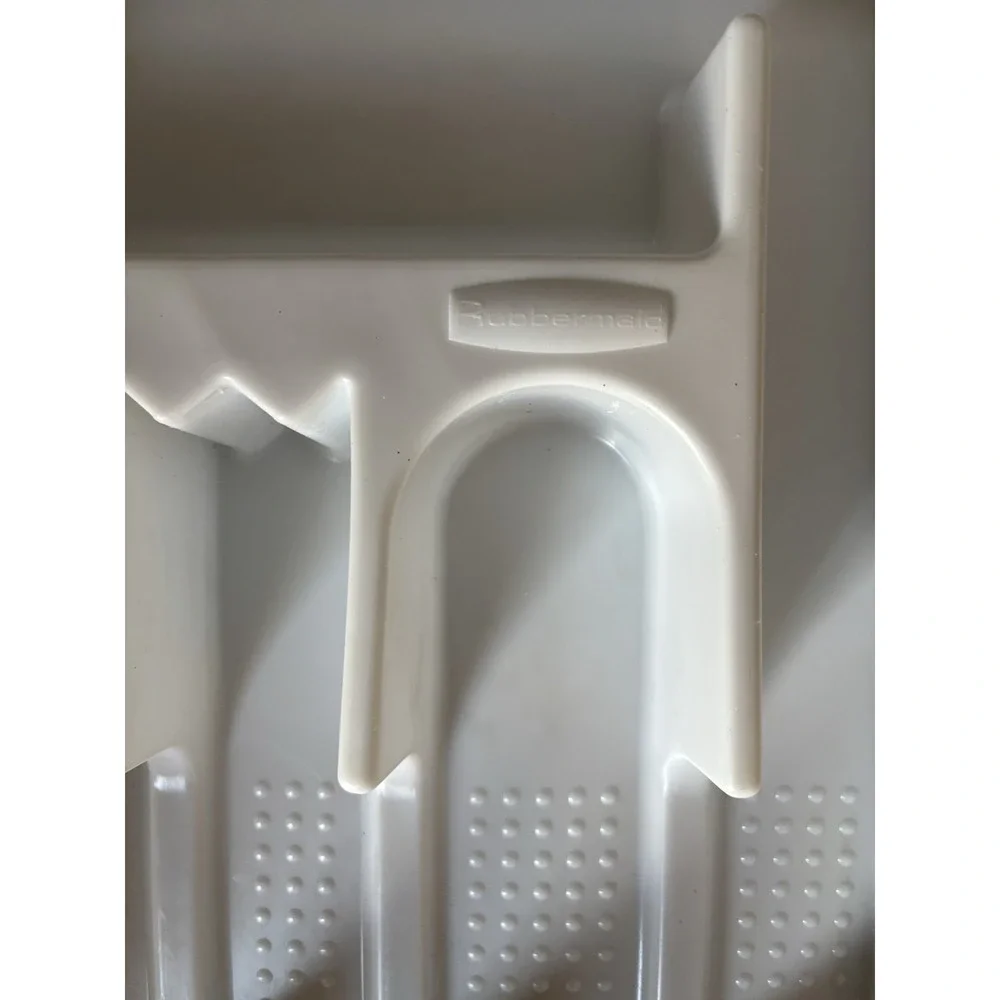 Vintage Rubbermaid Silverware Organizer Tray 2919 Flatware Cutlery Retro Kitchen